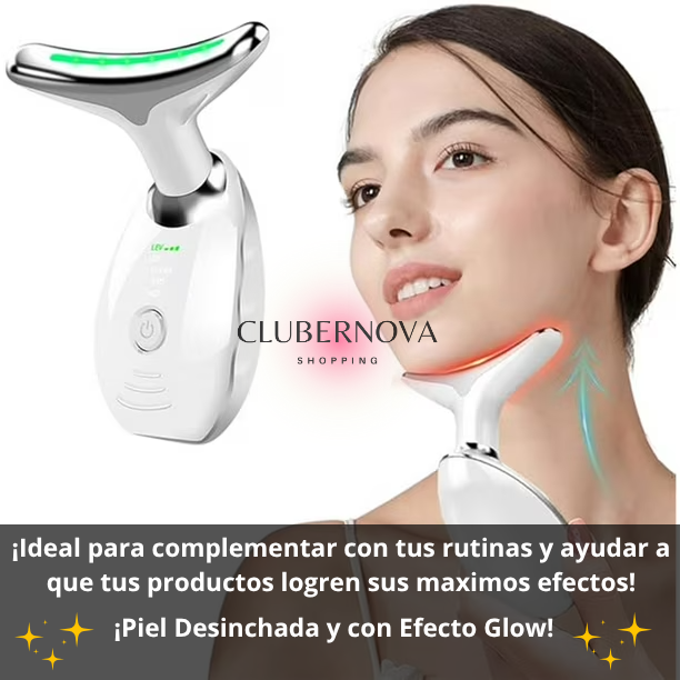 Masajeador Facial Led CluberlyGlow